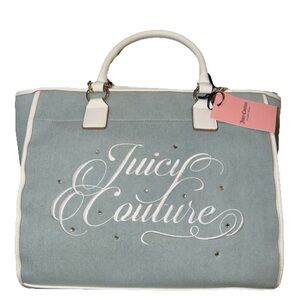 Juicy Couture Beach Tote in “Denim”